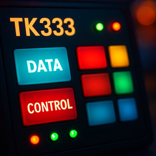 TK333 data control panel