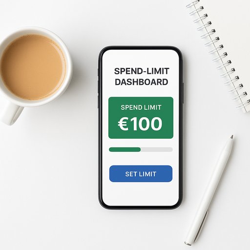 TK333 spend-limit dashboard