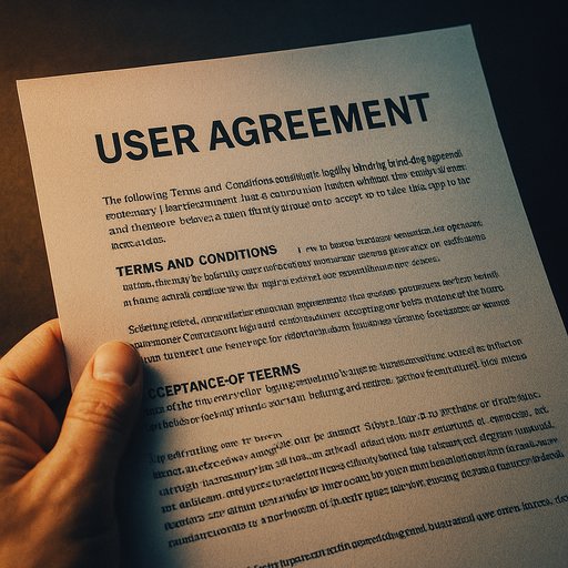 TK333 user agreement preview